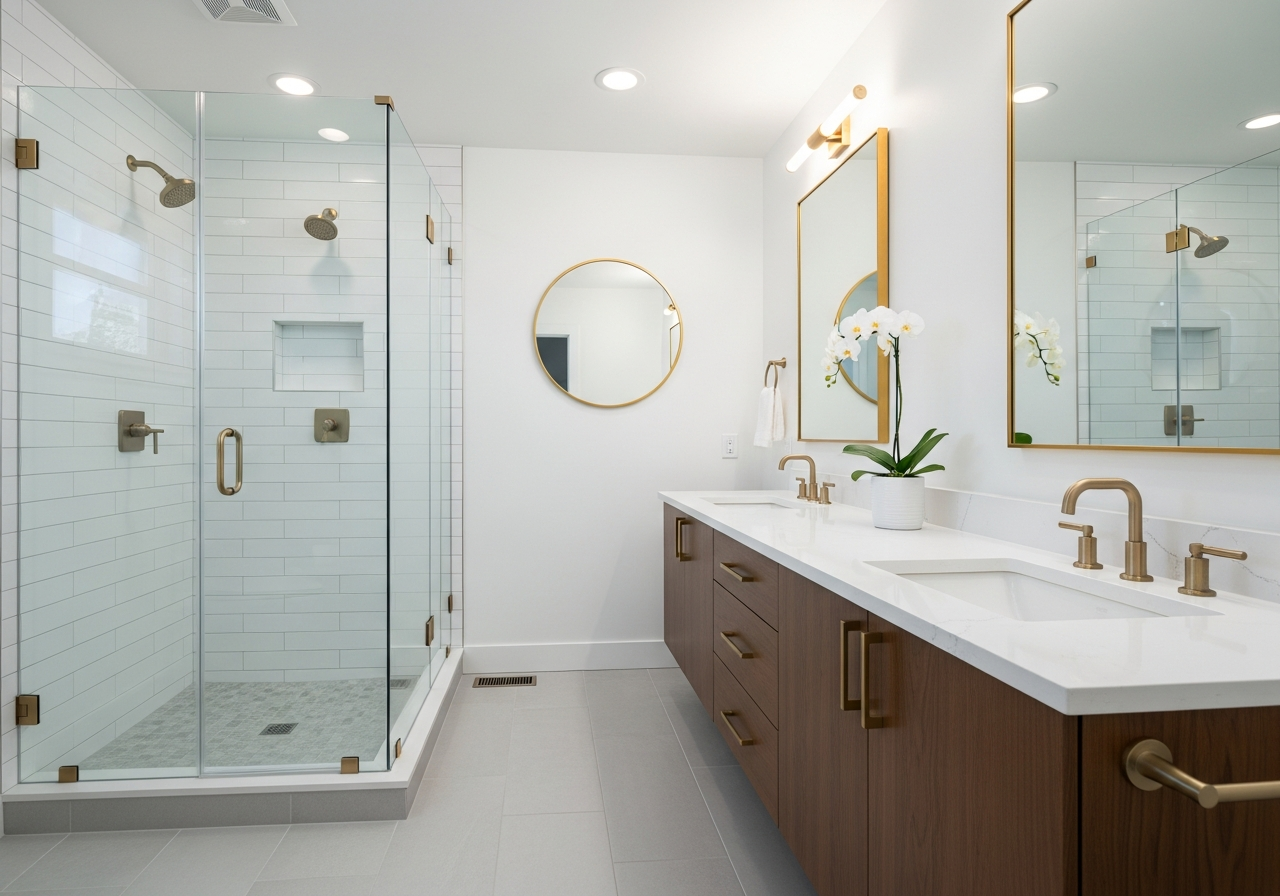 Walk-In Glass Shower