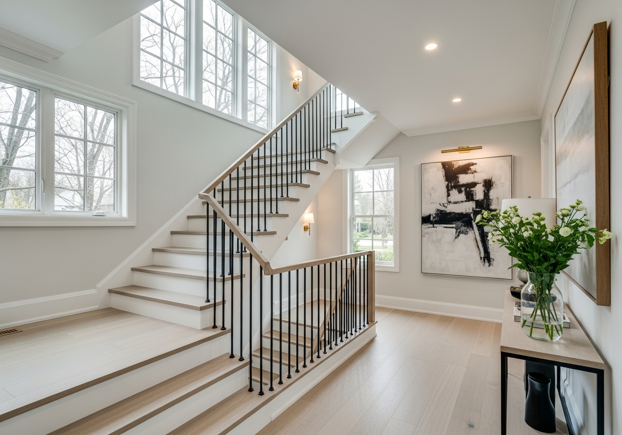 Entry & Staircase Renovation